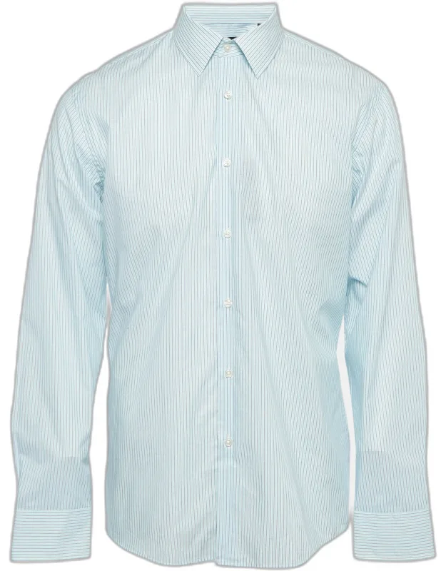 Striped Cotton Regular Fit Shirt