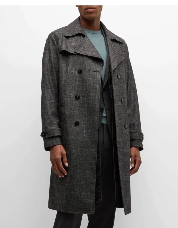 90th Anniversary Melange Trench Coat