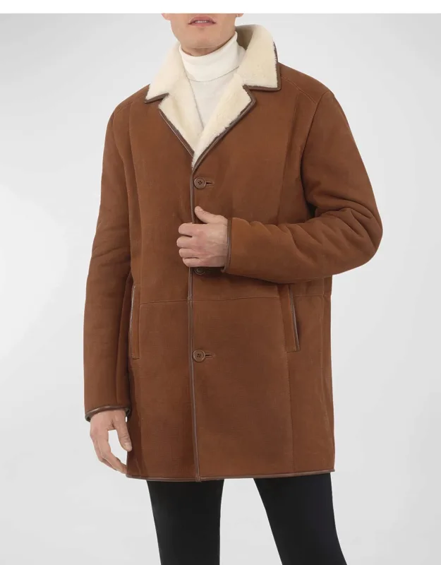 Merino Shearling Lamb Stroller Coat