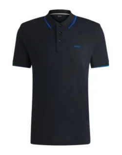 Cotton-piqu Polo Shirt With Logo Detail