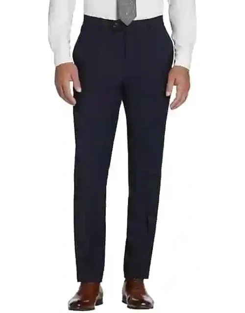 American Bespoke Modern Fit Suit Separates Flat Front Pants