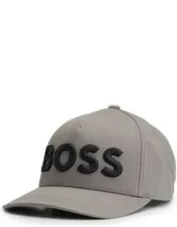 Cotton-twill Cap With 3d Embroidered Logo