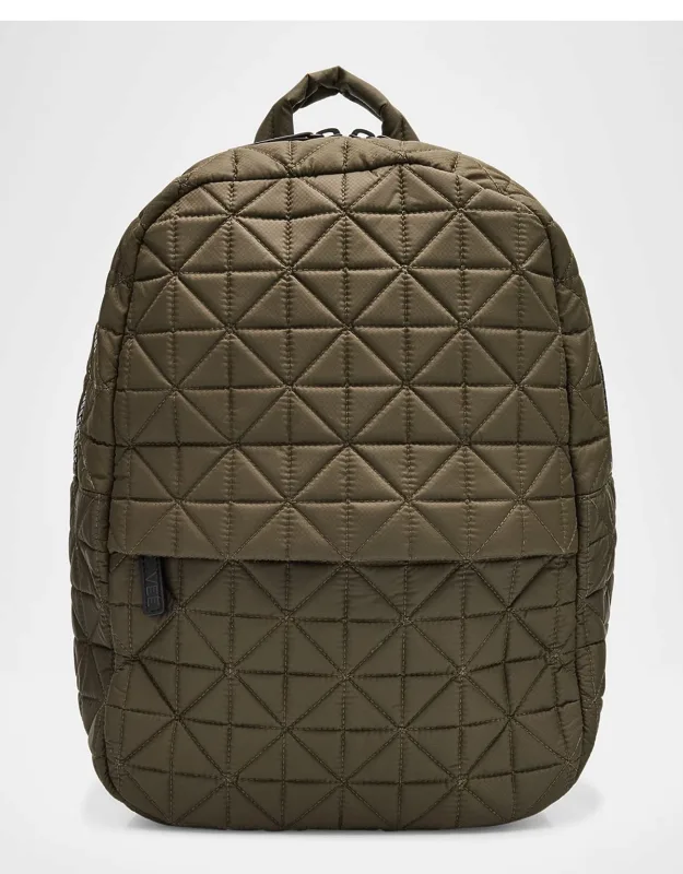 Recycled Nylon & Vegan Leather Backpack