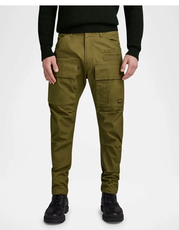 3d Regular Tapered Cargo Pants