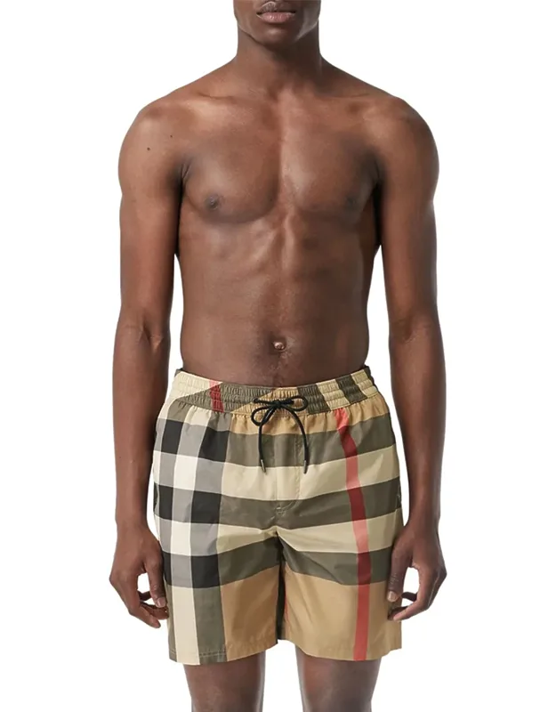 Guildes Vintage Check Swim Shorts