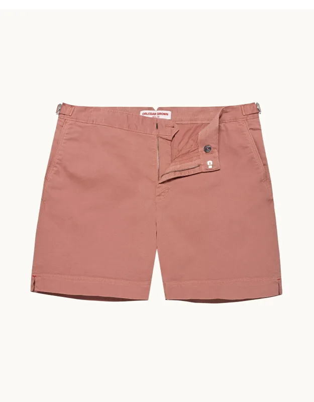 Mid-length Stretch-cotton Shorts