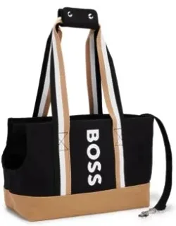 Logo Cotton-canvas Tote Bag For Dogs
