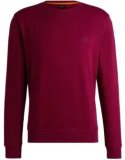 Cotton-terry Relaxed-fit Sweatshirt With Logo Patch