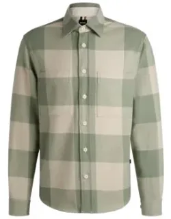 Relaxed-fit Checked Cotton Flannel Shirt