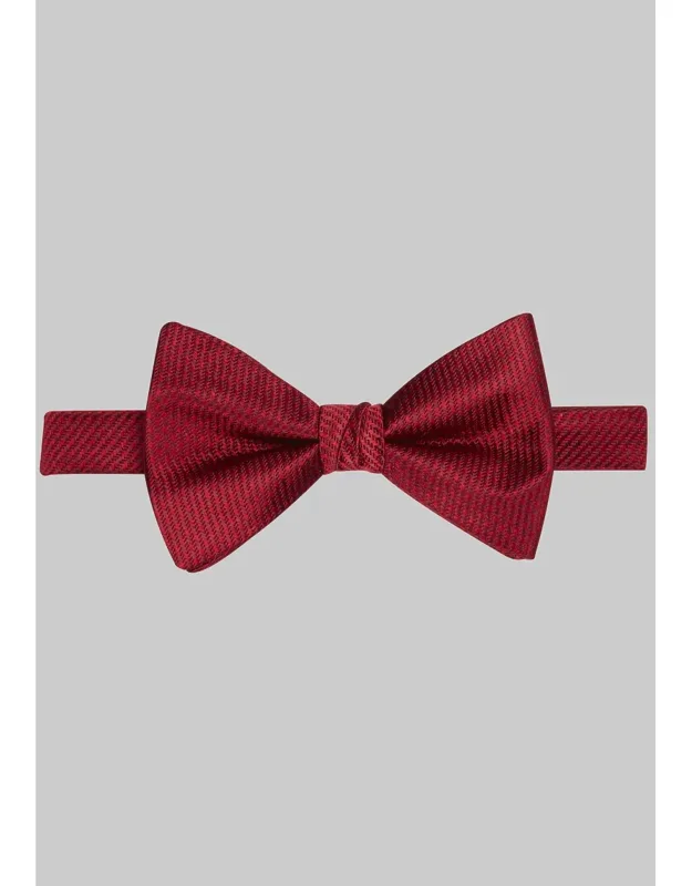 Houndstooth Pre-tied Bow Tie