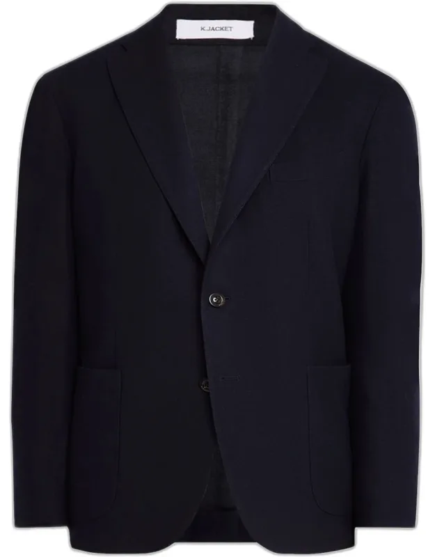 Solid Wool Sport Coat