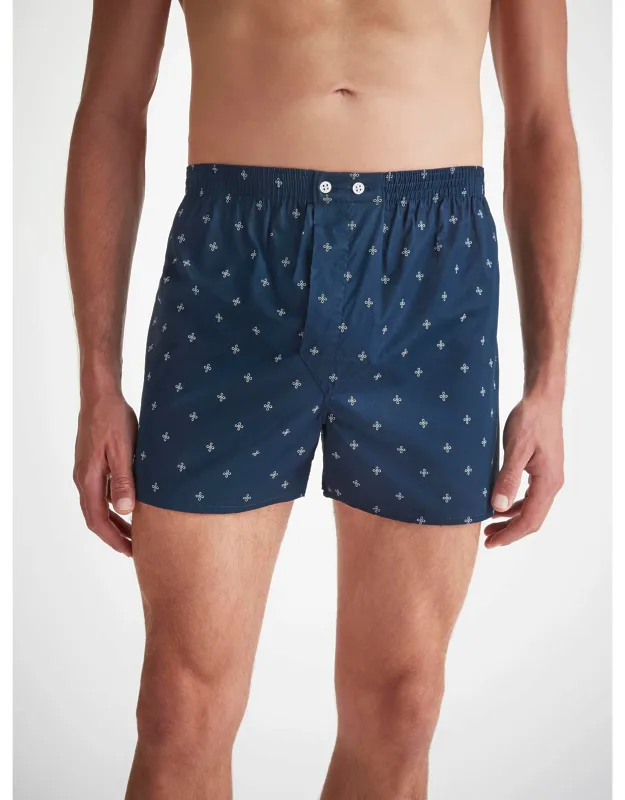 Classic Fit Boxers Cotton Batiste Sailor's Knot Print