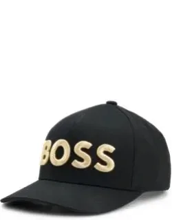 Cotton-twill Cap With 3d Embroidered Logo