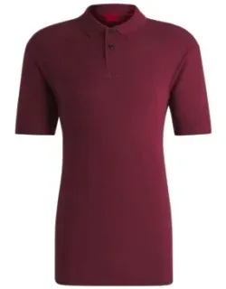 Cotton-piqu Polo Shirt With Logo Print