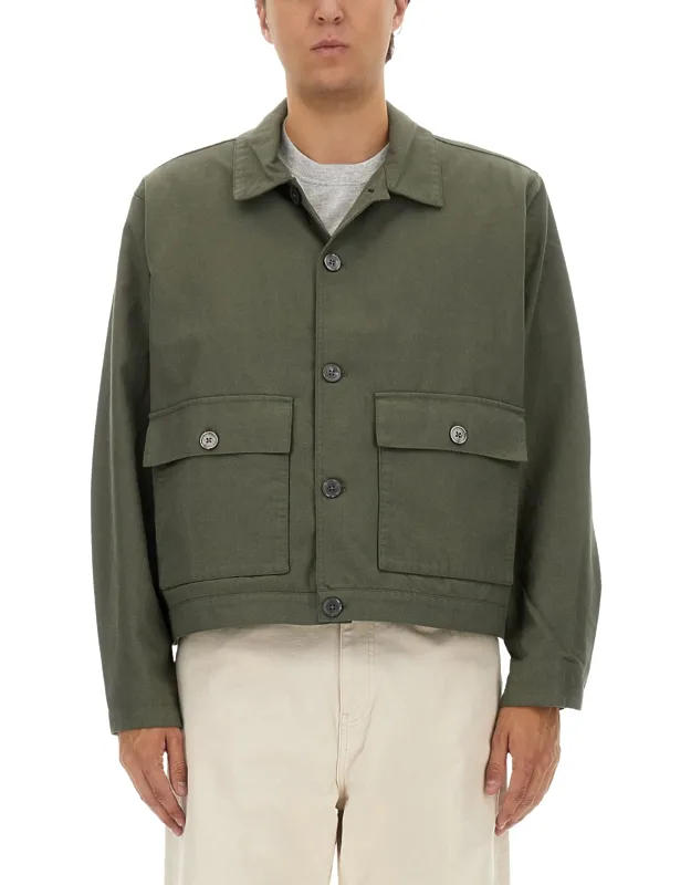 Obey Shirt Jacket 185 Cm Tall