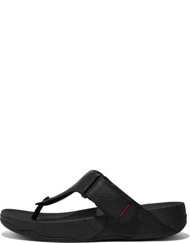 Trakk Ii Leather Toe-post Sandals With Easy To Adjust And Ergonomics