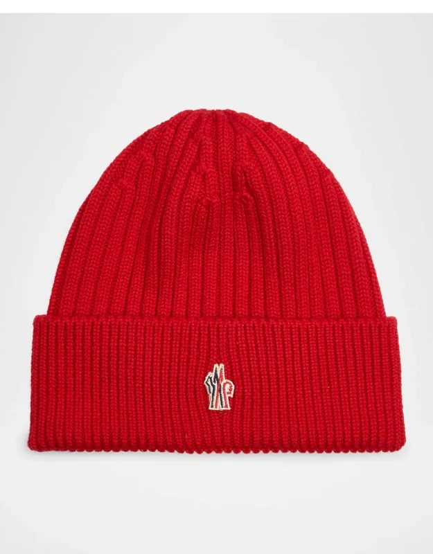 Ribbed Wool Beanie