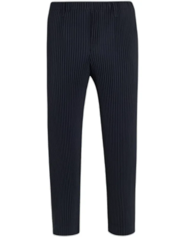 Pleated Polyester Pants