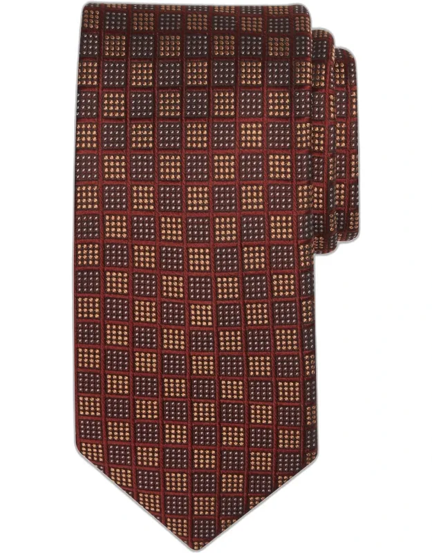 Traveler Collection Dot Grid Tie