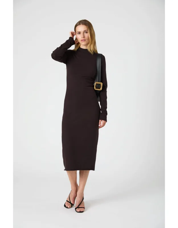 Cosysoft Side Split Midi Dress