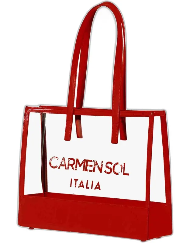 Capri Clear Mid Tote - Second Chance