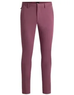 Slim-fit Trousers In Stretch Cotton