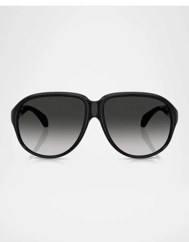 Aviator Sunglasses With Gradient Lenses And 100% Uva/uvb Protection