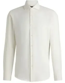 Regular-fit Cotton-cashmere Twill Shirt