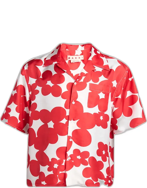 Dillies Silk Camp Shirt
