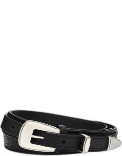 Soft Leather Western Belt