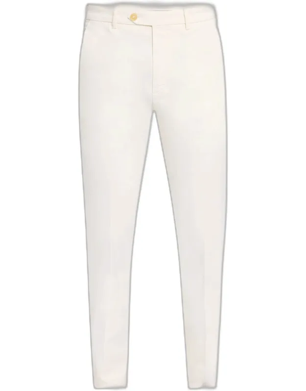 Slim Fit Flat-front Pants