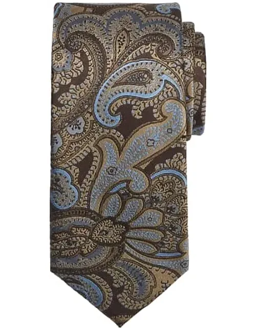 Narrow Giga Paisley Tie
