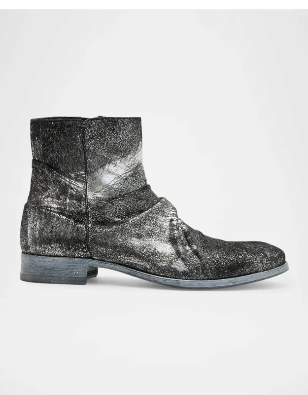 Morrison Sharpei Foil-sprayed Calf Hair Boots