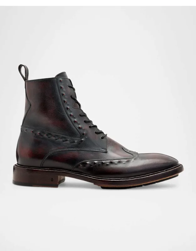 Fleetwood Ghost Stud Leather Boots