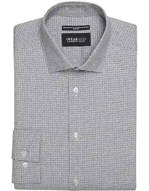 Big & Tall Slim Fit Ultra Performance Stretch Dobby Star Dress Shirt