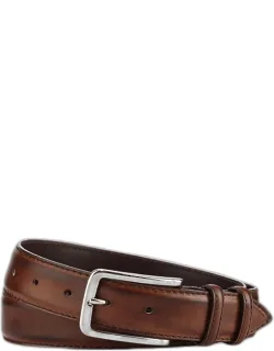 35mm Burnished Leather Belt