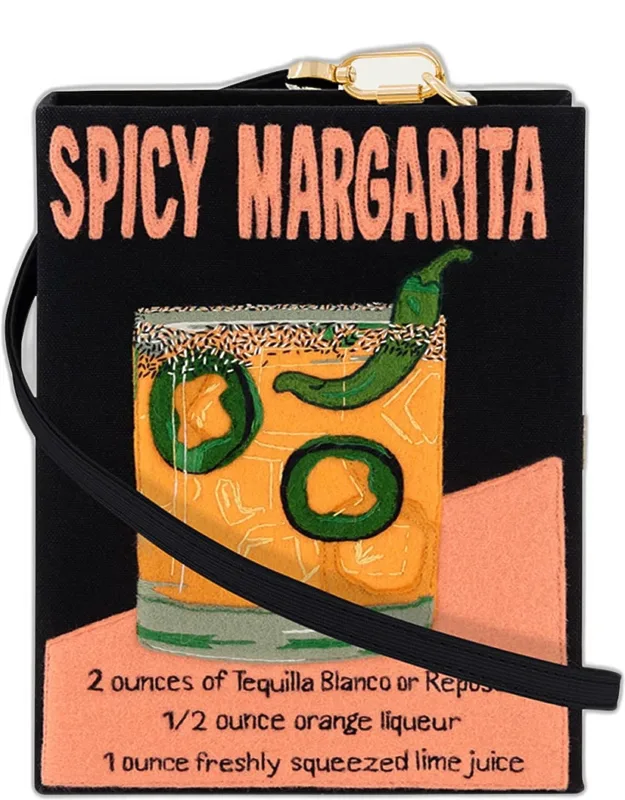 Spicy Margarita Book Clutch Bag