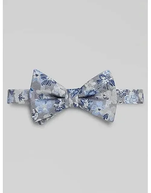 Egara Large Floral Pre-tied Bow Tie - Modern Twist, Statement Piece