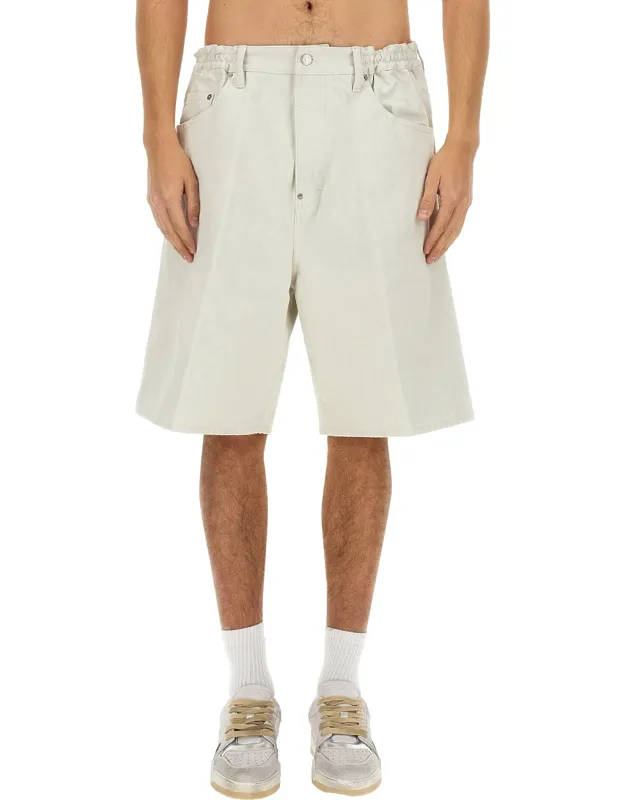 Denim Bermuda Shorts