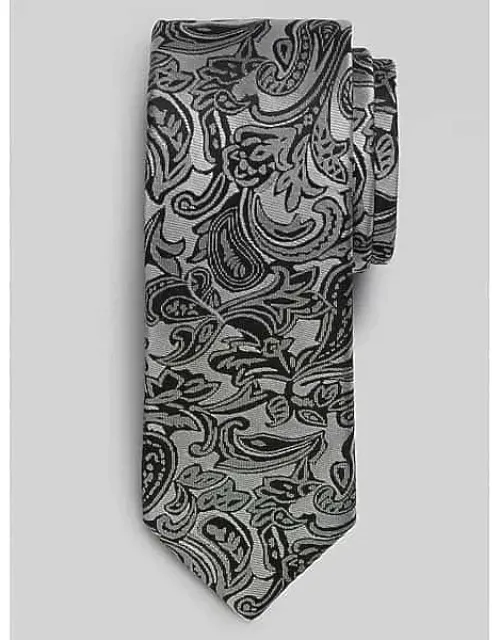 Narrow Vine Paisley Tie