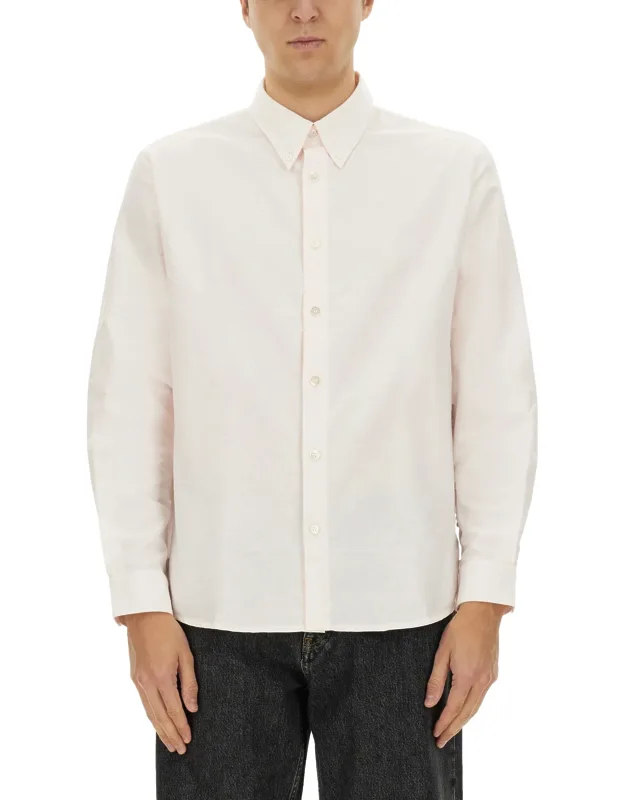 A. P.c. Shirt "greg" Regular Fit Made In Tunisia