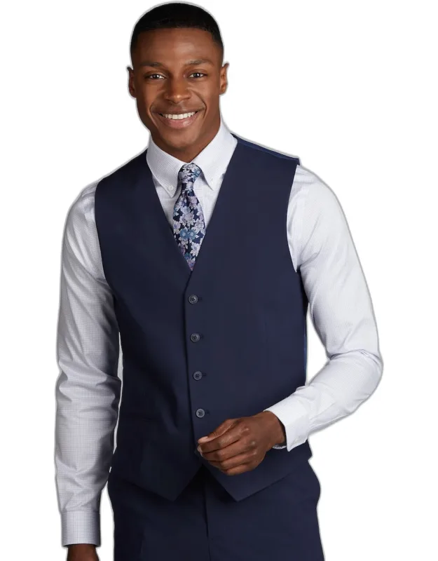 Tailored Fit Suit Vest - Suit Separates, Easy Fit