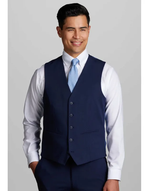 Slim Fit Suit Vest - Customize Your Look