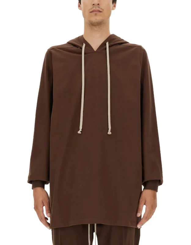 Hooded T-shirt Oversize Fit 100% Cotton Made In Italy