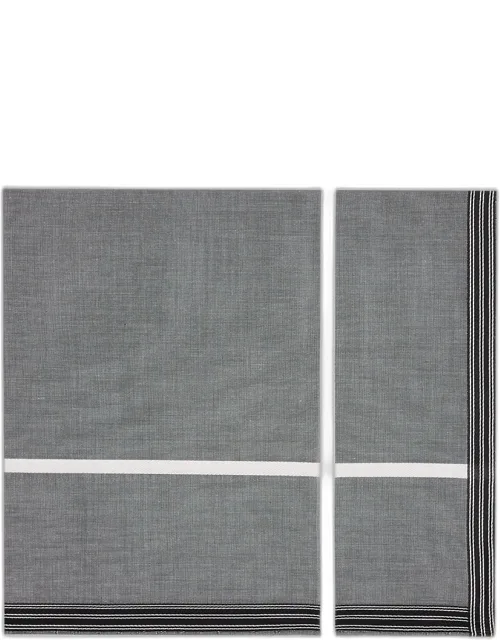 Socotra Egyptian Cotton Pocket Square