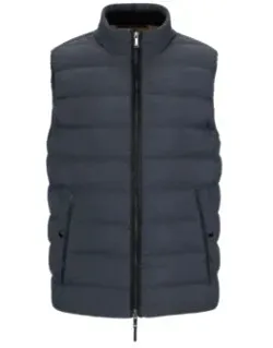 Melange Gilet With Tailored Details