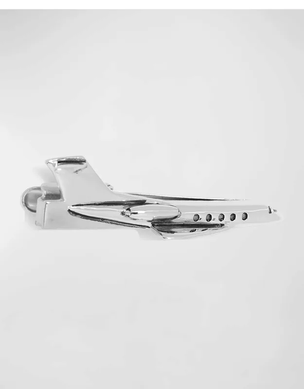 3d Airplane Tie Clip