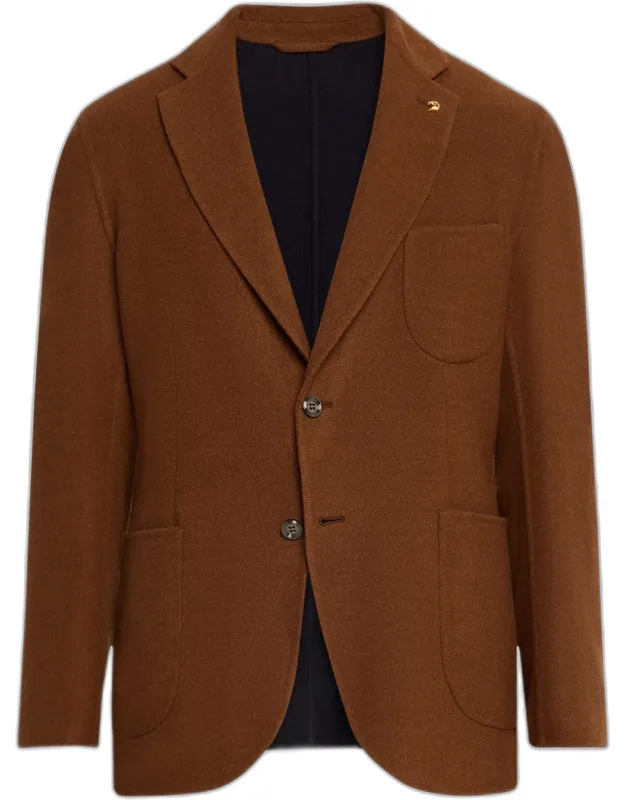 Solid Wool Blazer