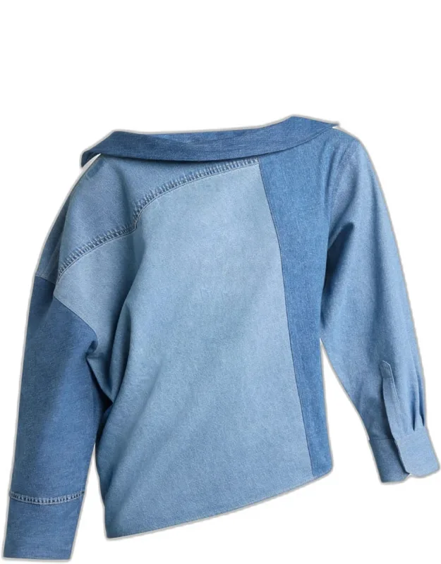 Denim Back-to-front Shirt