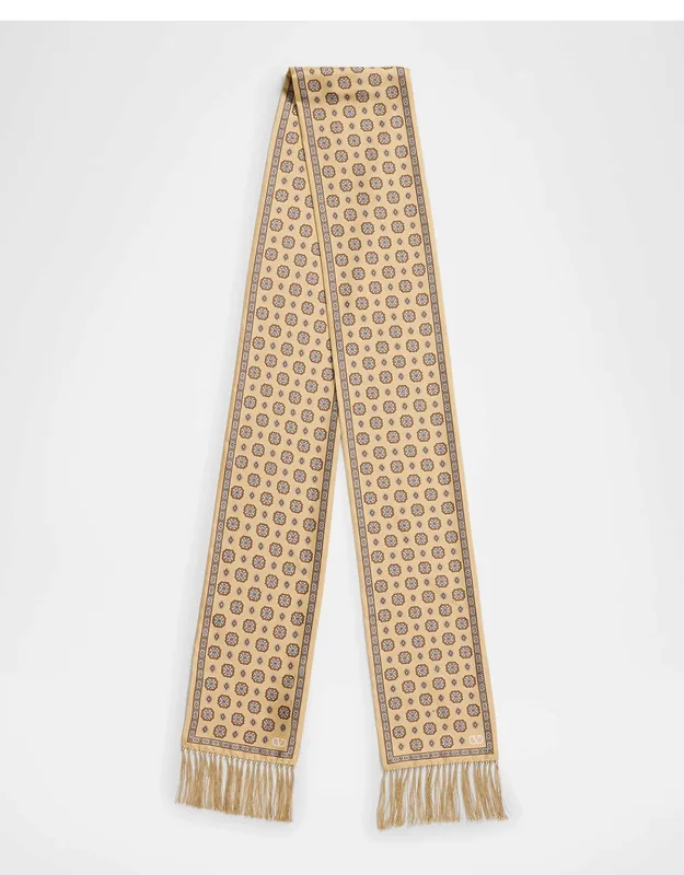 Vlogo Silk Twill Scarf